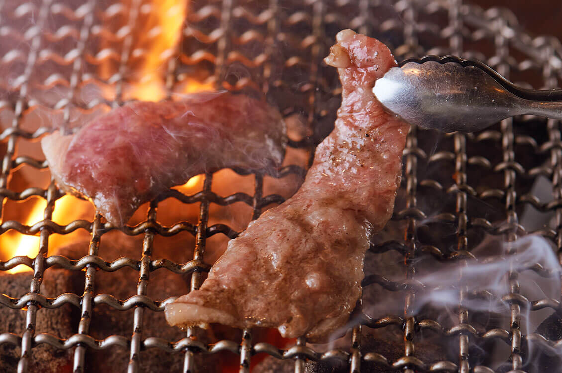 焼きシーン