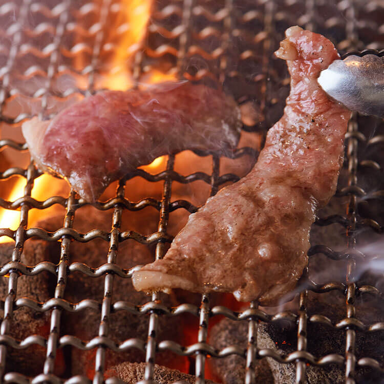 焼きシーン